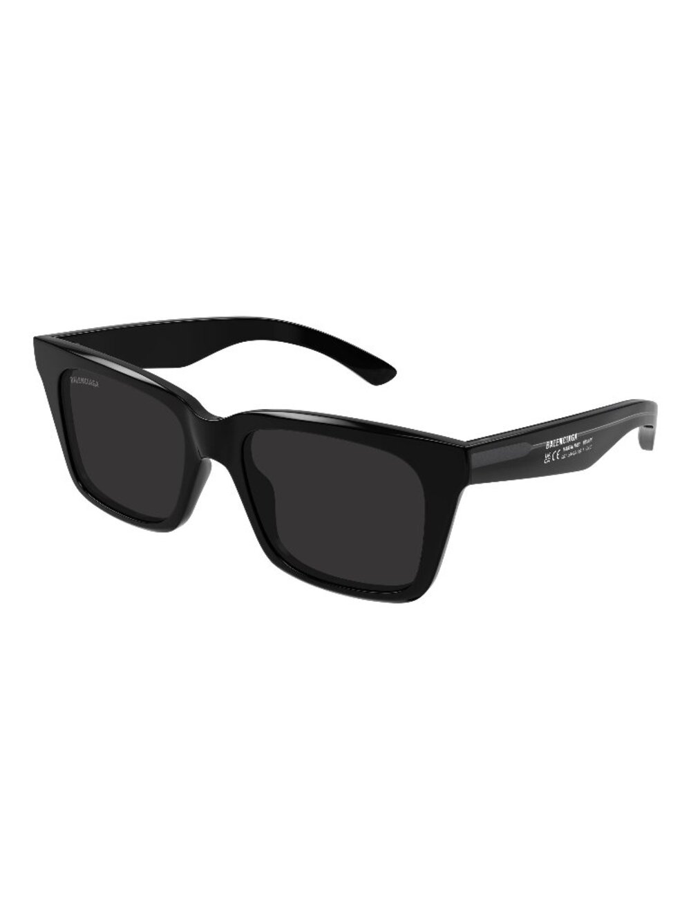 New Balenciaga Men's Sunglasses Black Grey Lens Acetate Frame BB0467S 001 54